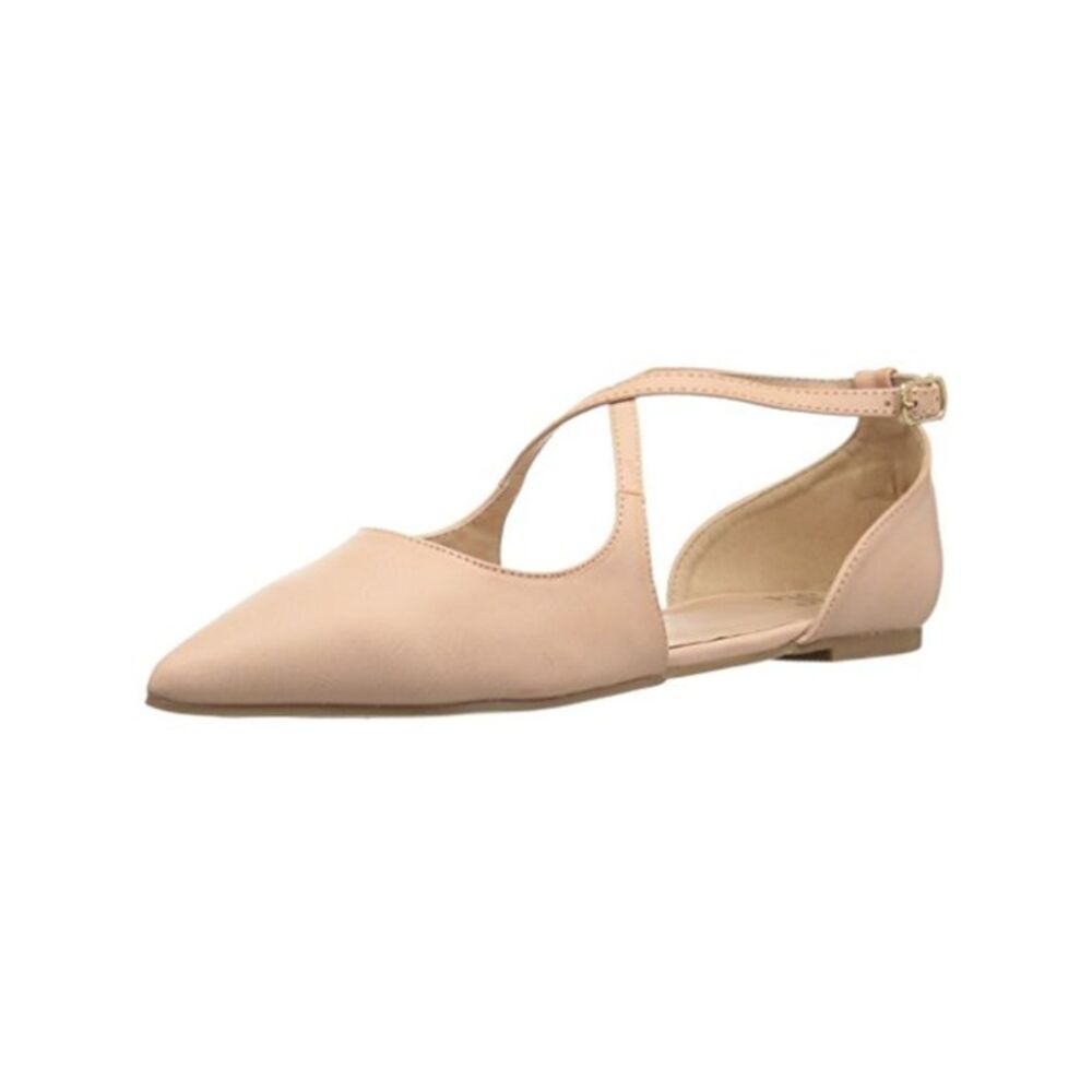 JOURNEE COLLECTION Womens Pink Brinley Pointed Toe Ballet Flats 11 M